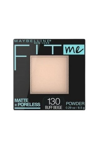 Maybelline Fit Me matte poreless powder 130 buff beige 041554433807 primary