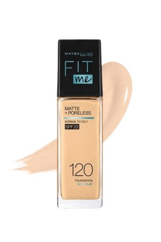 Face make up foundation Fit Me matte poreless foundation Fair Porcelain