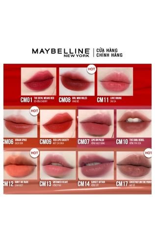 Sensational Cushion Matte Lip Tint CM01 6