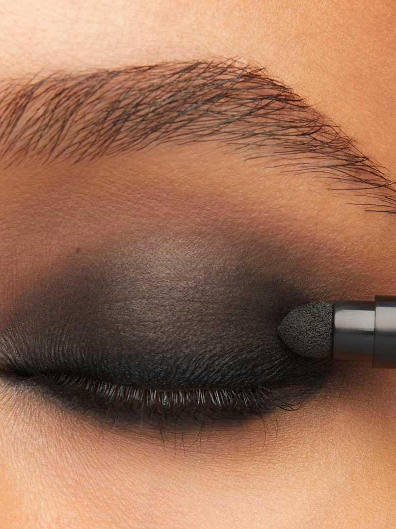TattooStudio being applied on smokey Eye